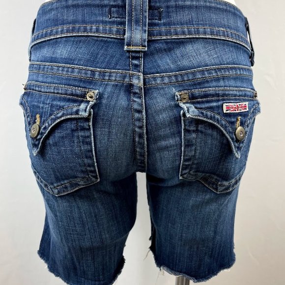 Hudson Jeans Midrise Cut off Jean Shorts Size 28 - Picture 5 of 15